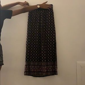 Long flowy skirt